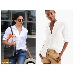 Baird McNutt for J.Crew Perfect Irish Linen Button Down Shirt